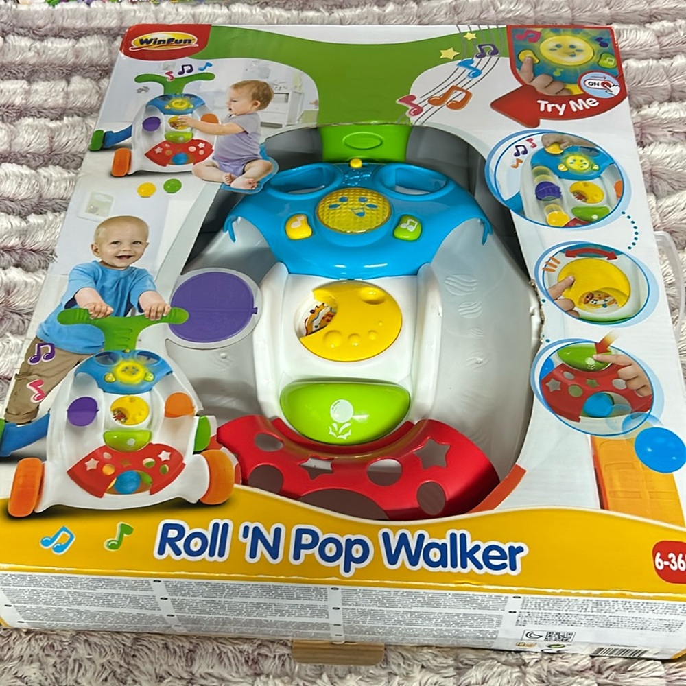 Win Fun Roll n pop walker
